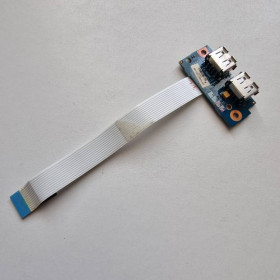 Інші комплектуючі Другие комплектующие ^/--/^ Додаткова плата USB з шлейфом Toshiba Satellite A /--/ 500 б/в Оригінал ^_^^^ Дополнительная плата USB с шлейфом Toshiba Satellite A /--/ 500 б/у Оригинал - фото фото фото