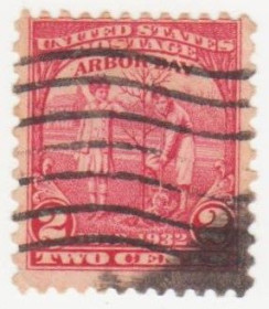 Північна Америка Северная Америка ^/--/^ США 1932 г.№ 563 гашеная ^_^^^ США 1932 р. No 563 гашена - фото фото фото