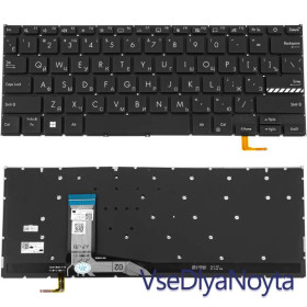 Клавіатури Клавиатуры ^/--/^ Клавиатура для ноутбука ASUS (X /--/ 1402, X /--/ 1403 series) rus, black, без фрейма, подсветка клавиш ^_^^^ Клавіатура для ноутбука ASUS (X /--/ 1402, X /--/ 1403 series) rus, black, без фрейму, підсвічування клавіш - фото фото фото
