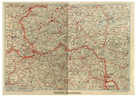 Інше Другое ^/--/^ Мапа карта Південно-Східний театр військових дій Перша світова 1919 Fv /--/ 8.3 ^_^^^ Карта Юго-Восточный театр военных действий Первая мировая 1919 Fv /--/ 8. 3 - фото фото фото