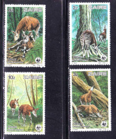Фауна Фауна ^/--/^ Фауна .  Заир 1984 г  MNH - ^_^^^ Заїр 1984 MNH - фото фото фото