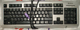 Клавіатури Клавиатуры ^/--/^ Клавиатура A /--/ 4 /--/ Tech LCD-720 PS /--/ 2  (Silver+Black) ^_^^^ Клавіатура A /--/ 4 /--/ Tech LCD-720 PS /--/ 2 (Silver+Black) - фото фото фото