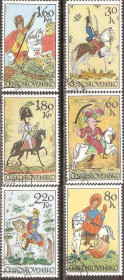 Чехословаччина Чехословакия ^/--/^ Чехословакия 1972 Sc.1837-1842 гаш. ПОЛНАЯ СЕРИЯ ^_^^^ Чехословаччина 1972 Sc.1837-1842 гаш. Повна серія - фото фото фото