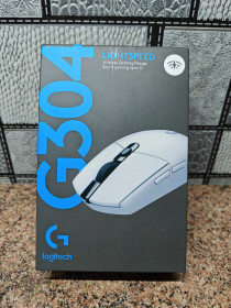 Миші Мыши ^/--/^ Нова! Бездротова Ігрова мишка Logitech G /--/ 304 Lightspeed       (white) ^_^^^ Новая! Беспроводная Игровая мышка Logitech G /--/ 304 Lightspeed (white) - фото фото фото