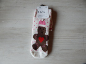 Шкарпетки Носки ^/--/^ Шкарпетки теплі з антиковзкою підошвою ovs 3009 ^_^^^ Носки теплые с антиковзкой подошвой ovs 3009 - фото фото фото