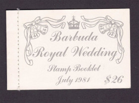 Інші країни Другие страны ^/--/^ Барбуда 1981 г MNH  буклет - ROYAL WEDDING - архитектура ^_^^^ Барбуда 1981 MNH буклет - ROYAL WEDDING - архітектура - фото фото фото