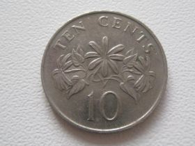 Сінгапур Сингапур ^/--/^ Сингапур 10 центов 1989 года П /--/ 2-146 ^_^^^ Сінгапур 10 центів 1989 П /--/ 2-146 - фото фото фото