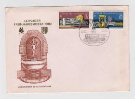 Європа Европа ^/--/^ ГДР - ЯРМАРКА = КОНВЕРТ 1982 г. = спецгаш.БЕРЛИН ^_^^^ НДР - Ярмарка = КОНВЕРТ 1982 р. = спецгаш. Бернлін - фото фото фото
