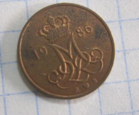 Данія Дания ^/--/^ ДАНИЯ. 5 ОРЕ 1986 Г ^_^^^ Данія. 5 ОРЕ 1986 Г - фото фото фото