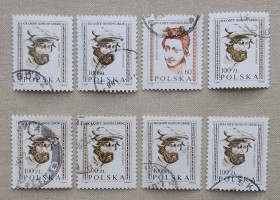 Мистецтво Искусство ^/--/^ Польша 1982 г - Вавельские головы ^_^^^ 1982 — Вавельські голови - фото фото фото