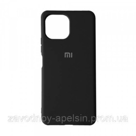 Чохли, бампера Чехлы, бампера ^/--/^ Xiaomi Mi 11 lite чехол черный Silicone Cover black ^_^^^ Xiaomi Mi 11 lite чохол чорний Silicone Cover black - фото фото фото