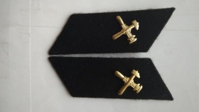 Відзнаки Знаки отличий ^/--/^ Петлицы, техническая служба  2 /--/ шт., ^_^^^ Петлиці, технічна служба 2 /--/ шт. - фото фото фото