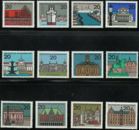 Інше Другое ^/--/^ ФРГ Архитектура 1964 ^_^^^ ФРН Архітектура 1964 - фото фото фото
