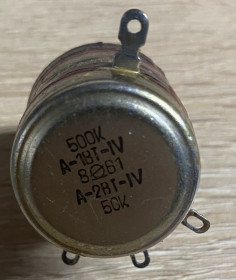 Резистори Резисторы ^/--/^ Переменный резистор сдвоенный Сп-1 СП-III 500 кОм + 50 кОм. Новые. ^_^^^ Змінний резистор здвоєний Сп-1 СП-III 500 кОм + 50 кОм. Нові. - фото фото фото