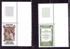 Малі Держави Європи Малые Государства Европы ^/--/^ EU  Андорра  1985 г MNH  - ^_^^^ EU Андорра 1985 MNH - фото фото фото