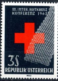 Австрія Австрия ^/--/^ Австрия. Красный крест (серия)* 1965 г. ^_^^^ Австрія. Червоний хрест (серія) * 1965 - фото фото фото