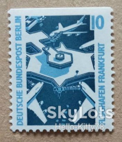 НДР, ФРН ГДР, ФРГ ^/--/^ Западный Берлин 1988 стандарт Mi 798 /--/ С MNH ^_^^^ Західний Берлін 1988 стандарт Mi 798 /--/ С MNH - фото фото фото