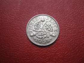 Георг V (-) Георг V (-) ^/--/^ Великобритания. 3 пенса 1935 г. Георг V. Серебро 500 .Оригинал.Состояние!!!аUNC,  (2). ^_^^^ Велика Британія. 3 пенса 1935 р. Георг V. Срібло 500 .Оригінал. Стан!!!аUNC, (2). - фото фото фото