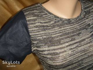 Кофти Кофты ^/--/^ кофточка ЗОЛОТИСТО-СЕРЕБРИСТАЯ от ZARA ^_^^^ Кофточка ЗОЛОТИСТО-СЕРЕБРИСТА від ZARA - фото фото фото