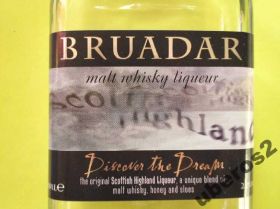 Пляшки Бутылки ^/--/^ Бутылка пустая BRUADAR MALT WHISKY LIQUEUR 0.35 /--/ л ^_^^^ Порожня BRUADAR MALT WHISKY LIQUEUR 0.35 - фото фото фото