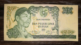 Індонезія Индонезия ^/--/^ INDONESIA Індонезія 25 рупій 1968 ^_^^^ Индонезия 25 рупий 1968 - фото фото фото
