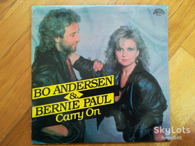 Платівки Пластинки ^/--/^ Bo Andersen and Bernie Paul-Carry on  (лам. конв.)  (1)-Ex.+-Чехословакия ^_^^^ Bo Andersen and Bernie Paul-Carry on (лам. Ex.+-Чехословаччина - фото фото фото