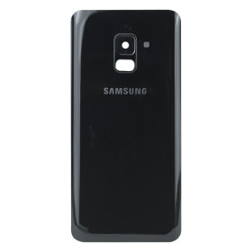 Корпуса на Samsung Корпуса на Samsung ^/--/^ Задня частина корпусу Samsung Galaxy A /--/ 8 2018 SM-A /--/ 530 Black  (з склом камери) ^_^^^ Задняя часть корпуса Samsung Galaxy A /--/ 8 2018 SM-A /--/ 530 Black (со стеклом камеры) - фото фото фото