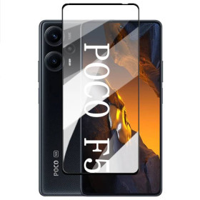 Чохли, бампера Чехлы, бампера ^/--/^ Захисне скло Fiji Premium для Xiaomi Poco F /--/ 5 повне проклеювання Anti-Static чорний ^_^^^ Защитное стекло Fiji Premium для Xiaomi Poco F /--/ 5 полное проклеивание Anti-Static черный - фото фото фото