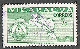 Центральна Америка Центральная Америка ^/--/^ Никарагуа  (1953) Основание Организации Центральноамериканских Государств. Карта ^_^^^ Нікарагуа (1953) — заснування Організації Центральноамериканських держав. Карта - фото фото фото