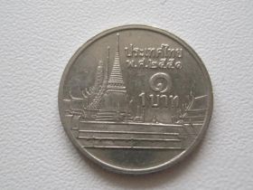 Таїланд Таиланд ^/--/^ Таиланд 1 бат 2008 года 21751 ^_^^^ Таїланд 1 бат 2008 року 21751 - фото фото фото