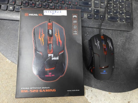 Миші Мыши ^/--/^ Игровая оптическая мышь REAL-EL RM-520 USB № 26060823 ^_^^^ Ігрова оптична миша REAL-EL RM-520 USB No 26060823 - фото фото фото