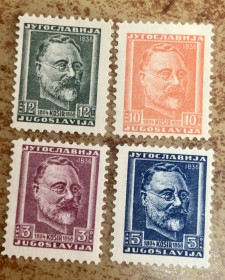 Балканський півострів Балканский полуостров ^/--/^ (S) Югославія 1948 р.  (S)** ^_^^^ (S) Югославия 1948 г. (S)** - фото фото фото