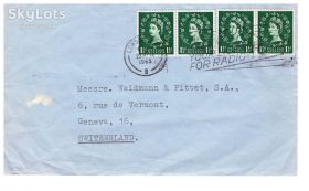 Європа Европа ^/--/^ GB 1965 г - письмо СГ - из Лондона - радио - 2 /--/ а скана ^_^^^ GB 1965 — лист СГ — з Лондона — радіо — 2 /--/ а скана - фото фото фото