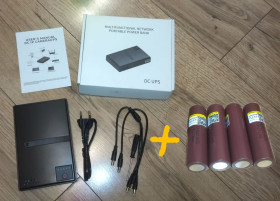 Інше Другое ^/--/^ ДБЖ   (UPS) для Wifi роутера або ONU DC /--/ 1018 /--/ L + 4 /--/ шт  LiitoKala HG /--/ 2 15 /--/ A . Під 4*18650 5 /--/ В/9 /--/ В/12 /--/ В | PoE 15 /--/ В/24 /--/ В USB - фото фото фото