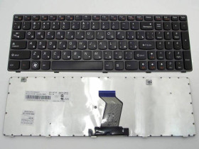 Клавіатури Клавиатуры ^/--/^ Клавиатура для LENOVO IdeaPad Z /--/ 580, G /--/ 580, G /--/ 585, Z /--/ 580 /--/ A, Z /--/ 585 (RU Black, серая рамка) ^_^^^ Клавіатура для Lenovo IdeaPad Z /--/ 580, G /--/ 580, G /--/ 585, Z /--/ 580 /--/ A, Z /--/ 585 (RU Black, сіра рамка). - фото фото фото