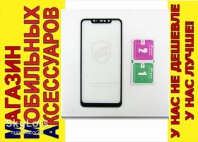 Плівки для екранів Пленки для экранов ^/--/^ Защитное стекло Xiaomi Redmi Note 6 pro Full Glass черное ^_^^^ Xiaomi Redmi Note 6 pro Full Glass чорне - фото фото фото