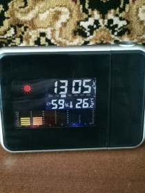 Годинники Часы ^/--/^ Часы настольные будильник гигрометр метео станция BS-D /--/ 1016 ^_^^^ Годинник гігрометр метео станція BS-D /--/ 1016 - фото фото фото
