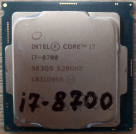 Процесори Процессоры ^/--/^ Процесор Intel Core i /--/ 7-8700 3.20 /--/ GHz/12 /--/ MB/8 /--/ GT/s    (SR /--/ 3 /--/ QS) s /--/ 1151  б/в ^_^^^ Процессор Intel Core i /--/ 7-8700 3.20 /--/ GHz/12 /--/ MB/8 /--/ GT/s (SR /--/ 3 /--/ QS) s /--/ 1151 б/в - фото фото фото