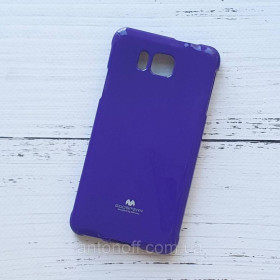 Зарядні пристрої Зарядные устройства ^/--/^ Чохол для Samsung Galaxy Alpha (G /--/ 850) силіконовий, фіолетовий, Goospery ^_^^^ Чехол Samsung G /--/ 850 Galaxy Alpha силиконовый для телефона Фиолетовый - фото фото фото