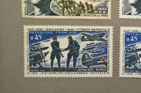 Франція Франция ^/--/^ Франция Транспорт Самолет 1936 ^_^^^ Франція Транспорт Літак 1936 - фото фото фото