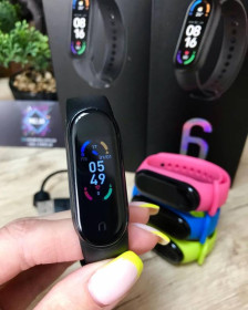 Браслети, ремінці Браслеты, ремешки ^/--/^ Смарт браслет Smart Band М /--/ 6, Трекер, Шагомер, Пульс, Давление, Часы Фитнес браслет М /--/ 6 Чёрный ^_^^^ Смарт браслет Smart Band М /--/ 6, Трекер, Шагомер, Пульс, Тиск, Годинник Фітнес браслет М /--/ 6 Чорний - фото фото фото