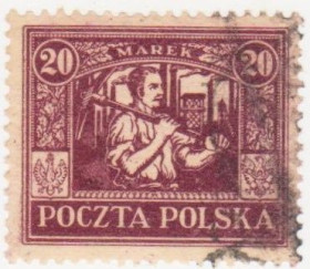 Веймарська республіка Веймарская республика ^/--/^ Германия   ( Верхняя Силезия  )   1922  г. № 58 гашеная ^_^^^ Німеччина ( Верхня Сілезія) 1922 р. No 58 гашена - фото фото фото