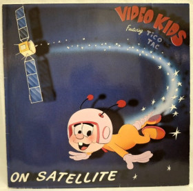 Платівки Пластинки ^/--/^ Video Kids, Adams &amp; Fleisner - On Satellite - 1985.  (LP). 12. Vinyl. Пластинка. Netherlands. Rare. ^_^^^ Video Kids, Adams &amp; Fleisner - On Satellite - 1985. 12.Vinyl. Пластинка. Netherlands. Rare. - фото фото фото