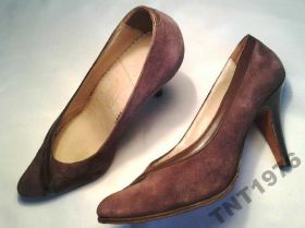 Туфлі Туфли ^/--/^ 38,5-39= Стильные замшевые женские туфли лодочки!^ ^_^^^ 38,5-39 = Стильні замшеві жіночі туфлі човна! - фото фото фото