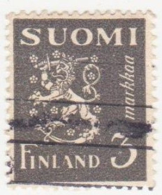 Скандинавія Скандинавия ^/--/^ Финляндия 1945 г. № 307 гашеная ^_^^^ Фінляндія 1945 р. No 307 гашена - фото фото фото