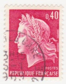Франція Франция ^/--/^ Франция  1969 г. № 1643 гашеная ^_^^^ Франція 1969 р. No 1643 гашена - фото фото фото