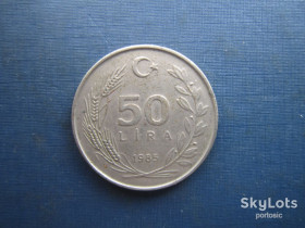Туреччина Турция ^/--/^ Монета 50 лір Туреччина 1985 ^_^^^ Монета 50 лир Турция 1985 - фото фото фото