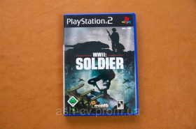 Диски з відеоіграми Диски с видеоиграми ^/--/^ Диск для Playstation 2, гра WWII Soldier ^_^^^ Диск для Playstation 2, игра WWII Soldier - фото фото фото