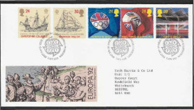 Європа Европа ^/--/^ Великобритания 1992 КОРАБЛИ МОРСКОЙ ТРАНСПОРТ ПАРАЛИМПИЙСКИЕ ИГРЫ СПОРТ КПД Mi.1400-1404 EUR 14.50!!! ^_^^^ Великобританія 1992 КОРАБЛІ МОРСЬКИЙ ТРАНСПОРТ ПАРАЛІМПІЙСЬКІ ІГРИ СПОРТ КПД Mi.1400-1404 EUR 14.50!! ! - фото фото фото