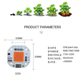 Кімнатні Комнатные ^/--/^ Фитоматрица фитодиод led cob 100 /--/ w 100 /--/ вт 220 /--/ В для выращивания растений полный спектр фито свето диод фитолампа ^_^^^ Фітоматриця фітодіод led cob 100 /--/ w 100 /--/ вт 220 /--/ В для вирощування рослин повний спектр світлодіод - фото фото фото